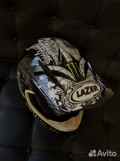 Шлем Lazer Monster Energy с очками