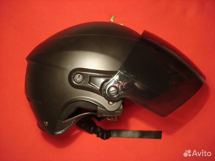 Мотошлем байк Мотоцикл Тайланд Черный Каска Шлем
