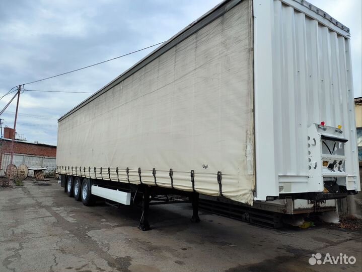 Полуприцеп шторно-бортовой Krone SDP27, 2006