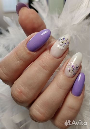 Маникюр, покрытие гель-лаком, наращивание