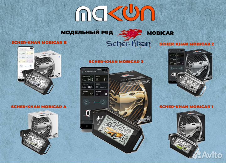 Брелок Шерхан Мобикар