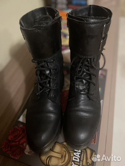 Mango ботинки натуральная кожа