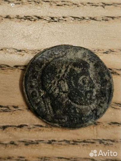Максенций Рим, крупный фоллис, 22мм