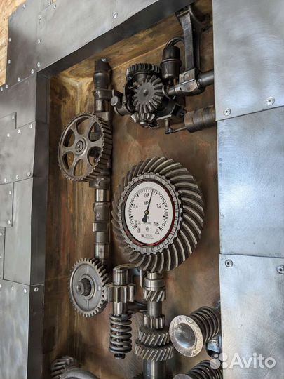 Ниша Стимпанк 750*400*150мм