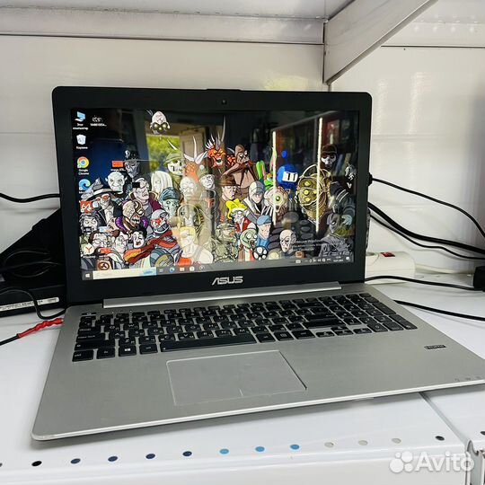 Asus I3-4030/4RAM/GeForce 840M/1TB HDD (k4)