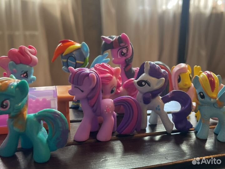 My little pony фигурки пони коллекция