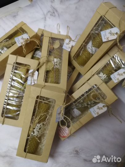 Свечи из вощины