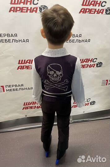 Костюм для выступлений фигурное катание 116-122