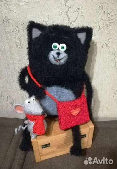 Котенок Шмяк и мышонок Сырник, игрушки