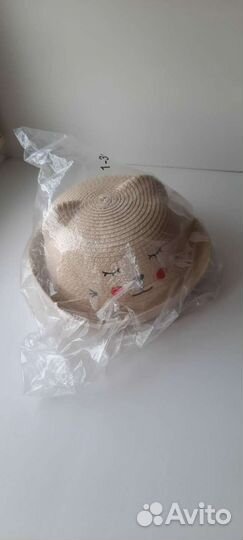 Шляпа панама на девочку 1 2 3 года
