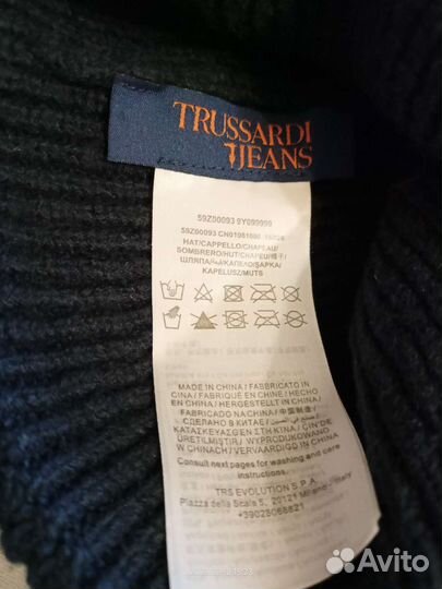 Шапка Trussardi Jeans унисекс новая