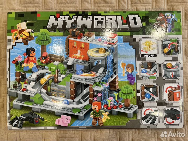 Аналог lego майнкрафт