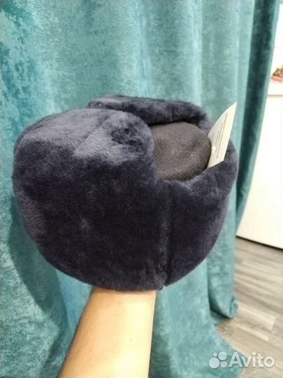 Мужская зимняя шапка полиции