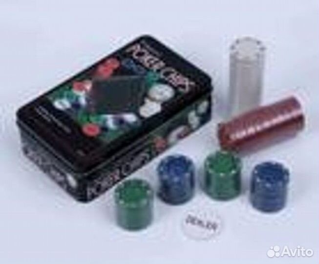 Набор для покера 100 фишек