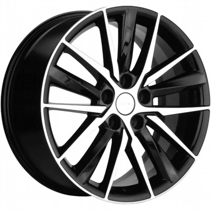 Диски Khomen KHW1807 8x18 5x108 ET47 D60.1 Black-FP