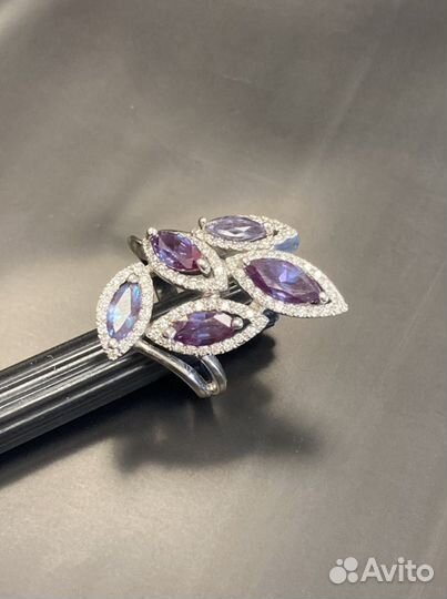 Серьги комплект золото бриллианты