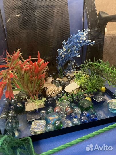 Аквариум квадратный на 15л