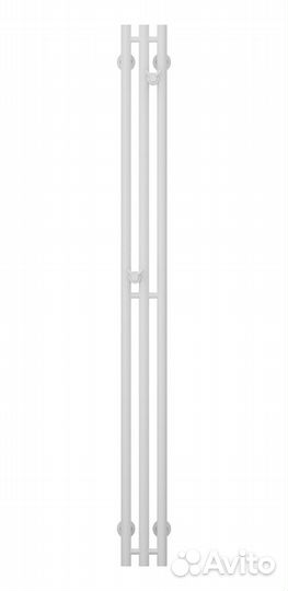 Водяной полотенцесушитель Сунержа Терция PRO 1500x100 матовый белый арт. 30-0444-1510