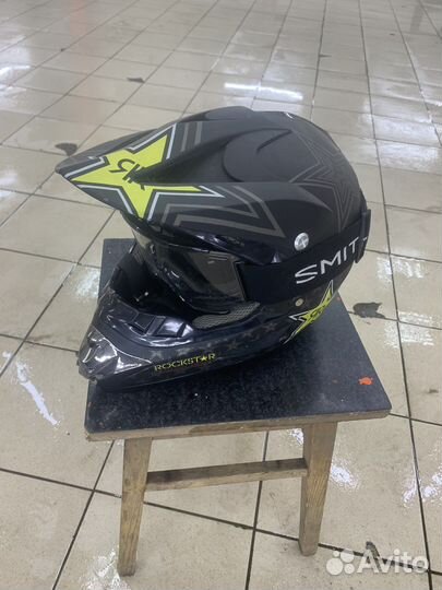 Мотошлем кроссовый