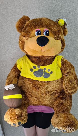 Плюшевый медведь большой