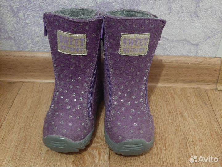 Валенки котофей для девочки 22