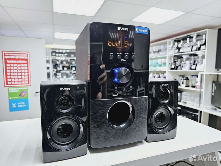 Колонки 2.1 Sven MS-2050 55Вт Bluetooth