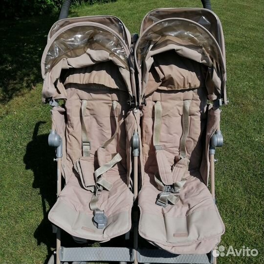 Коляска трость для двойни maclaren twin techno xt