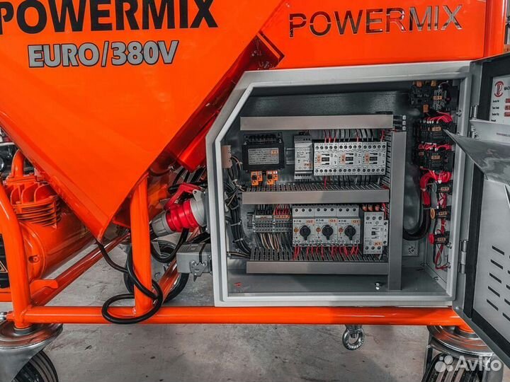 Штукатурная станция powermix euro 380В