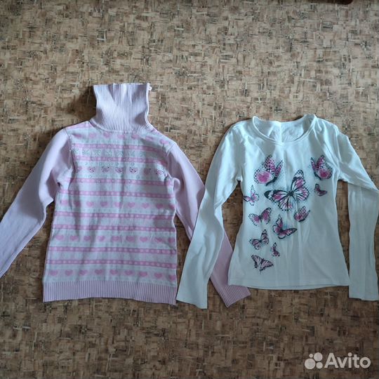 Вещи пакетом на девочку 6 7 лет