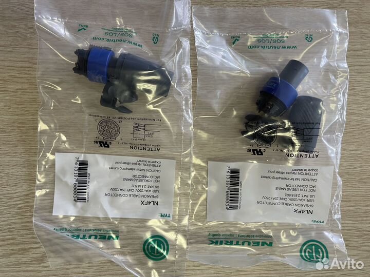 Спиконы NL2FX, NL4FX, NL4MP, фирмы Neutrik