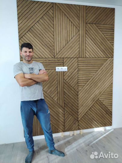 Стеновые панели из массива