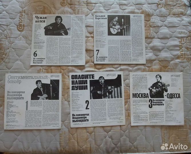 Пластинки, Винил. Владимира Высотского