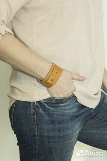 Браслет из натуральной кожи