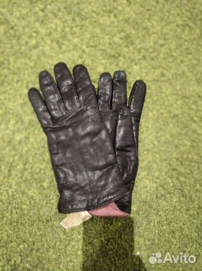 Перчатки женские кожаные новые