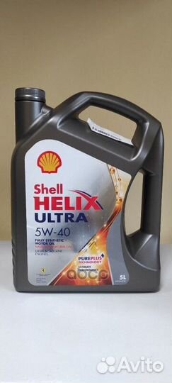 Shell helix ultra 5W-40 A3/B4. SN/CF / Масло мо
