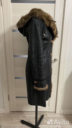 Дубленка натуральная женская 42