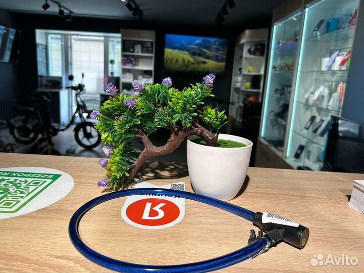 Замок велосипедный тросовый