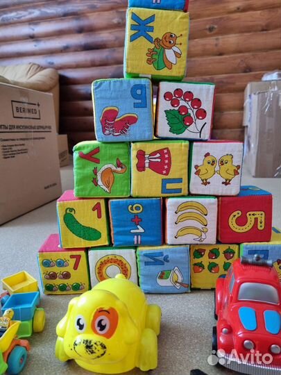 Игрушки пакетом для мальчика