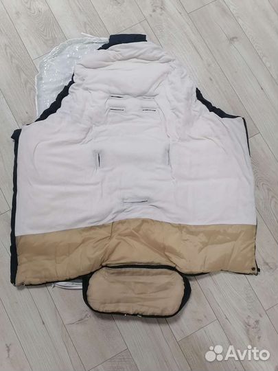 Конверт в коляску зимний мимими