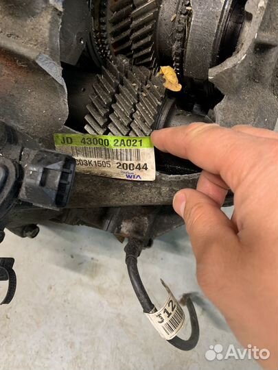 Роботизированная коробка передач Kia Ceed