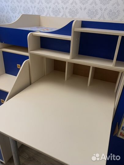 Детская кроватка чердак
