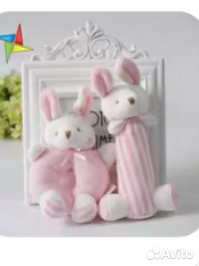 Мягкие игрушки погремушки