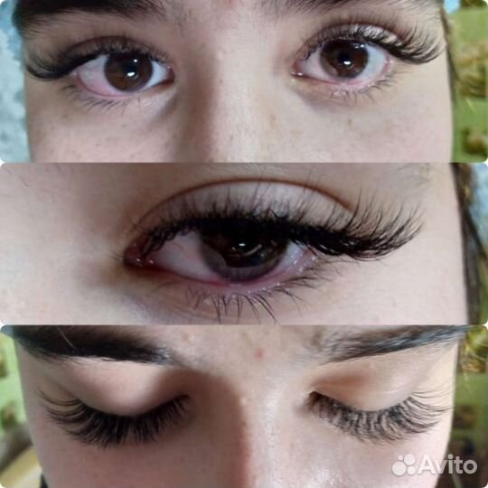 Наращивание ресниц на дому