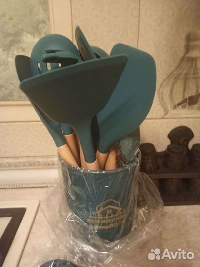 Новый кухонный набор силиконовый лопатки для кухни