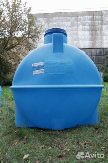 Емкость пластиковая 2 м3 для сыпучих продуктов (го