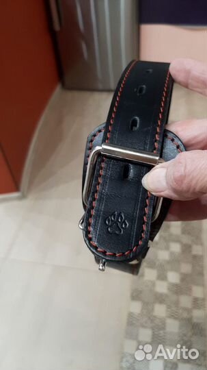 Фирменный ошейник для крупной собаки