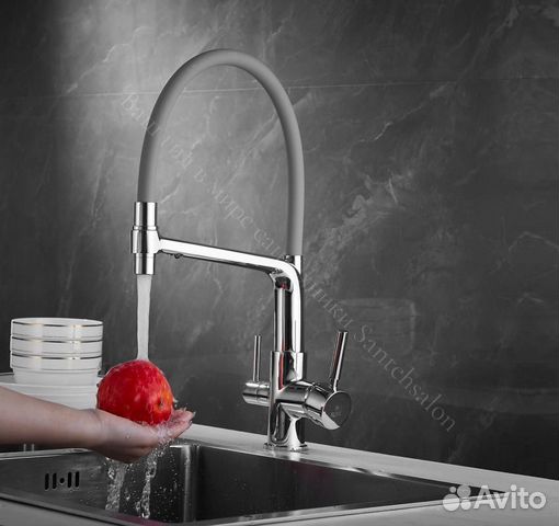 Смеситель для кухни с фильтром
