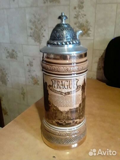 Кружка пивная фарфоровая. Чехия