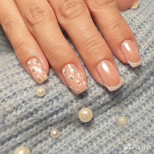 Коррекция и наращивание ногтей гелем