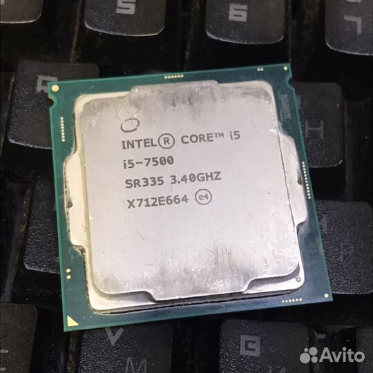 Intel Core i5 7500 + HDD 2.5 x 2шт